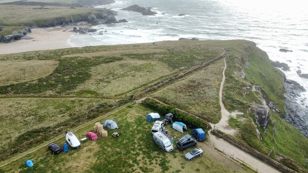 Porthcothan Clifftop Camping