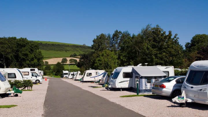 Ramslade Caravan and Motorhome Club Campsite