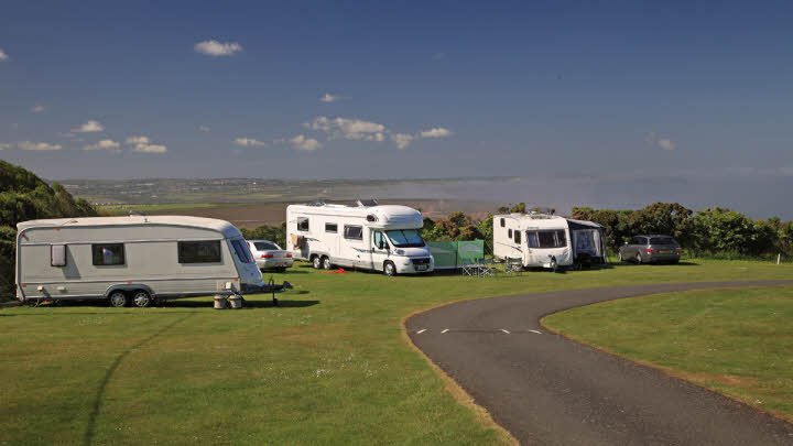 St Agnes Beacon Caravan and Motorhome Club Site