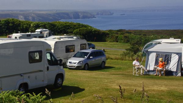 St Agnes Beacon Caravan and Motorhome Club Site