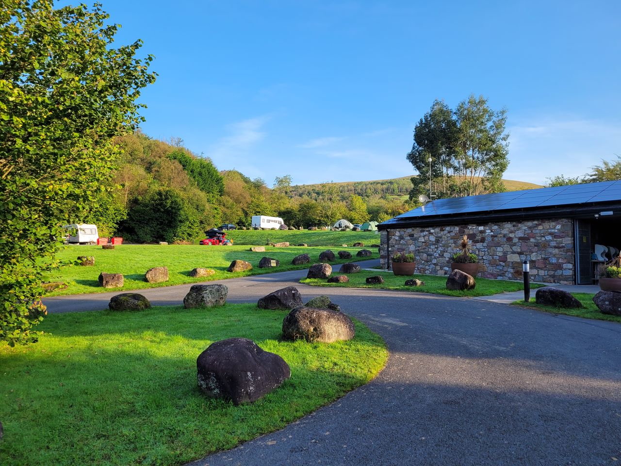 The Brecon Beacons Camping and Caravan Park at Dan-yr-Ogof