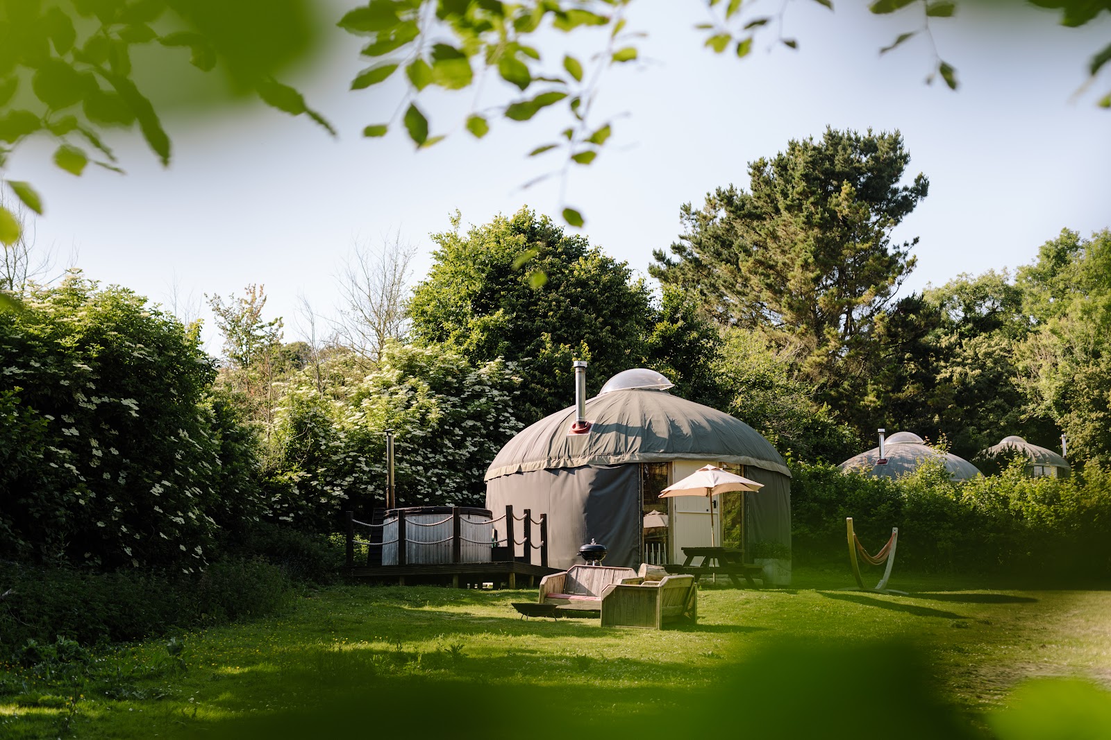 The Garlic Farm Yurts