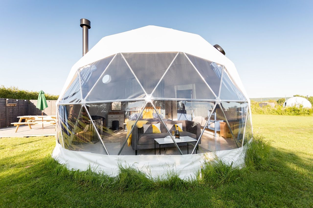 Tractors and Cream Glamping