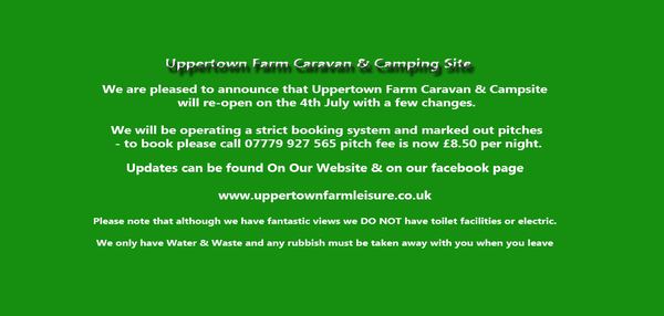 Uppertown Farm Camping and Caravan Site