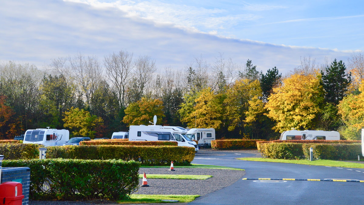 White Water Park Caravan and Motorhome Club Campsite