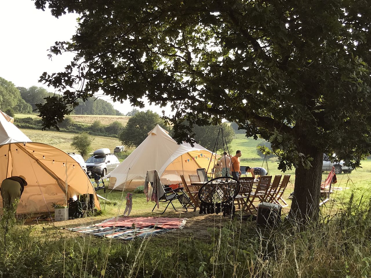 Wild Combe Camping