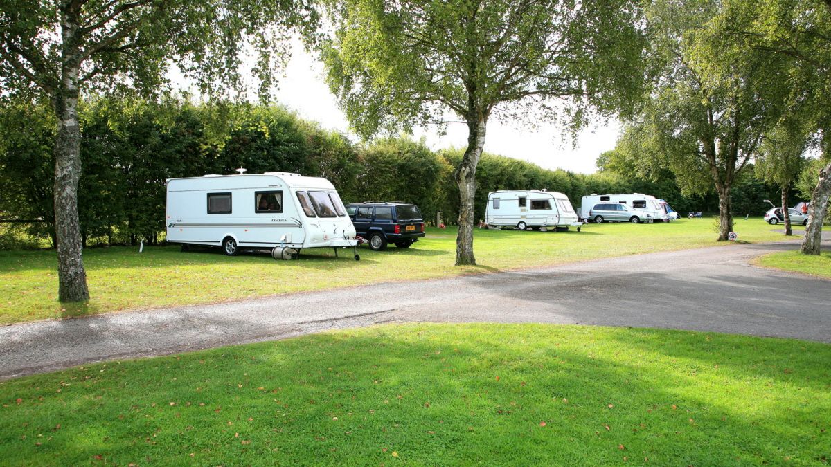 Winchester Morn Hill Caravan and Motorhome Club Campsite