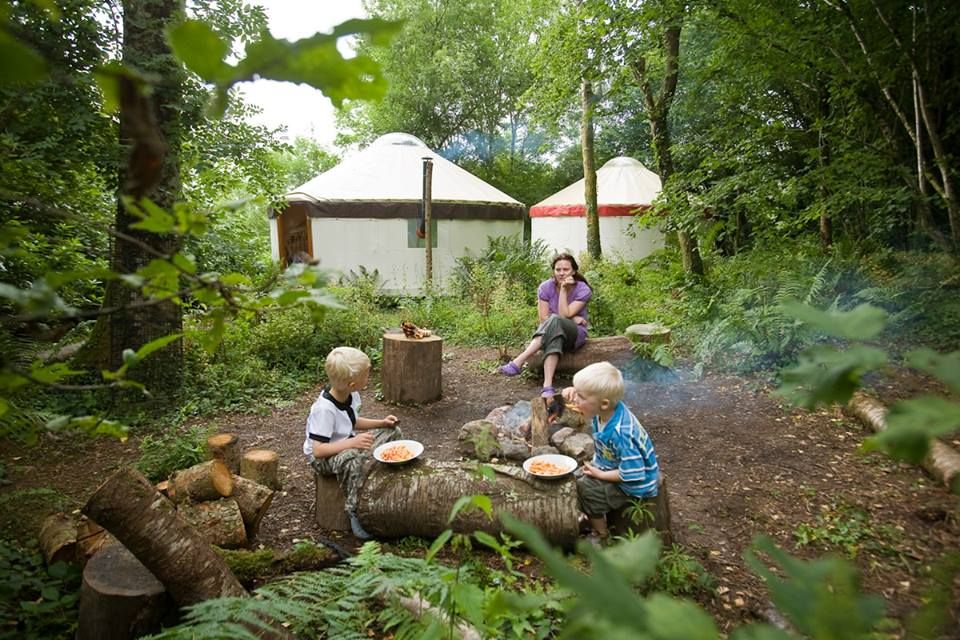 Yurtcamp Devon