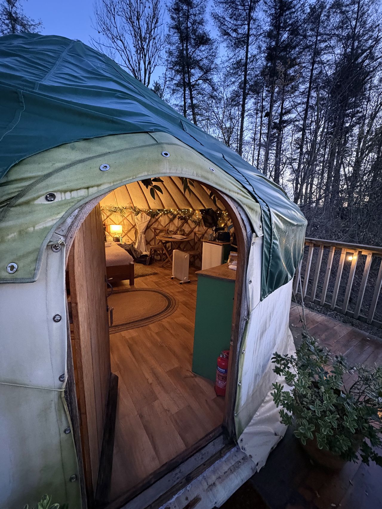 Yurtshire at Eavestone Lake