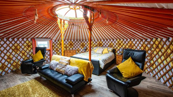 Clochforbie Yurts - Green Yurt