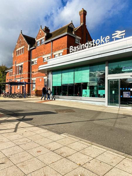 Basingstoke by train station