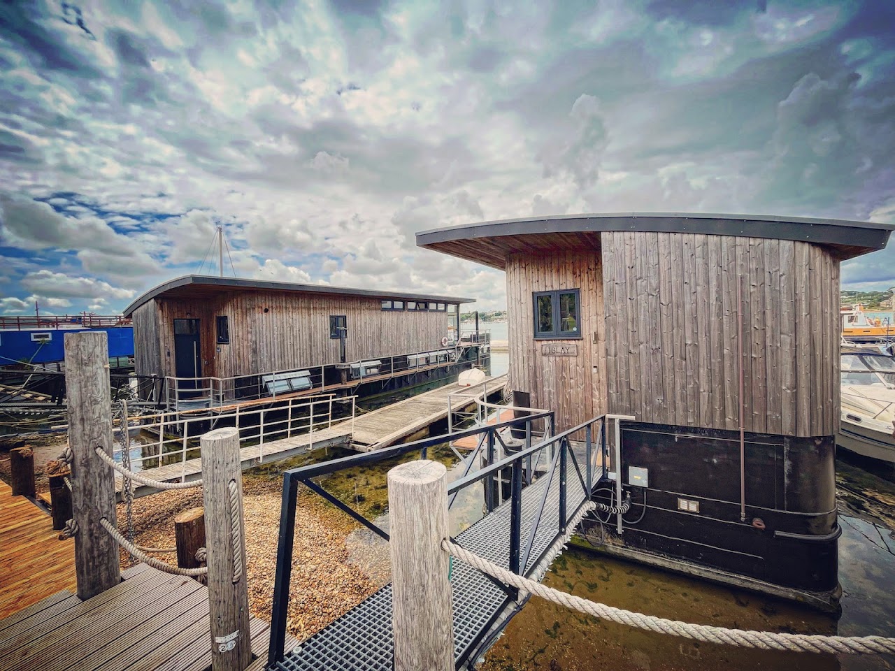 Houseboat Harbourside View