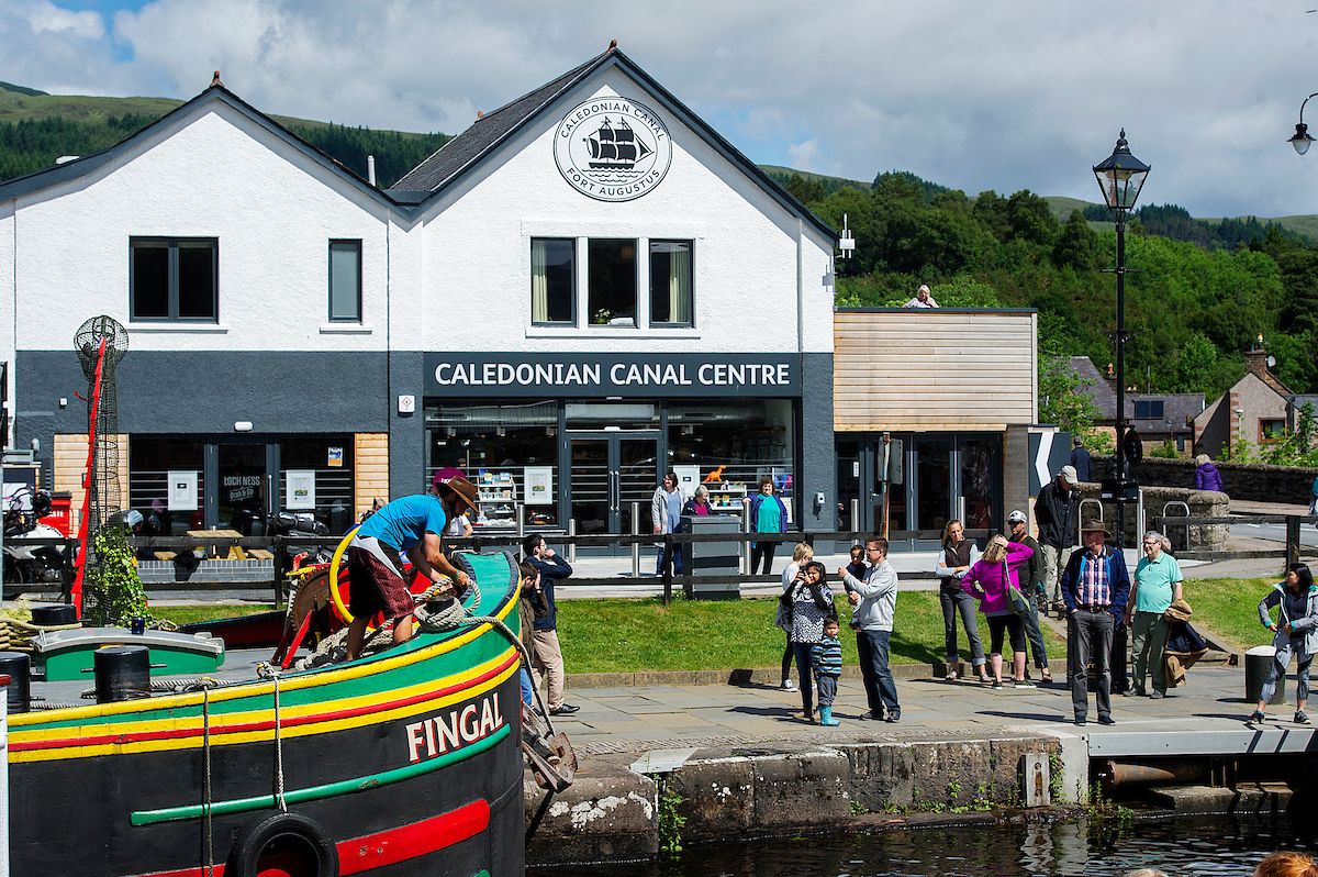 Lock Chambers Caledonian Canal Centre