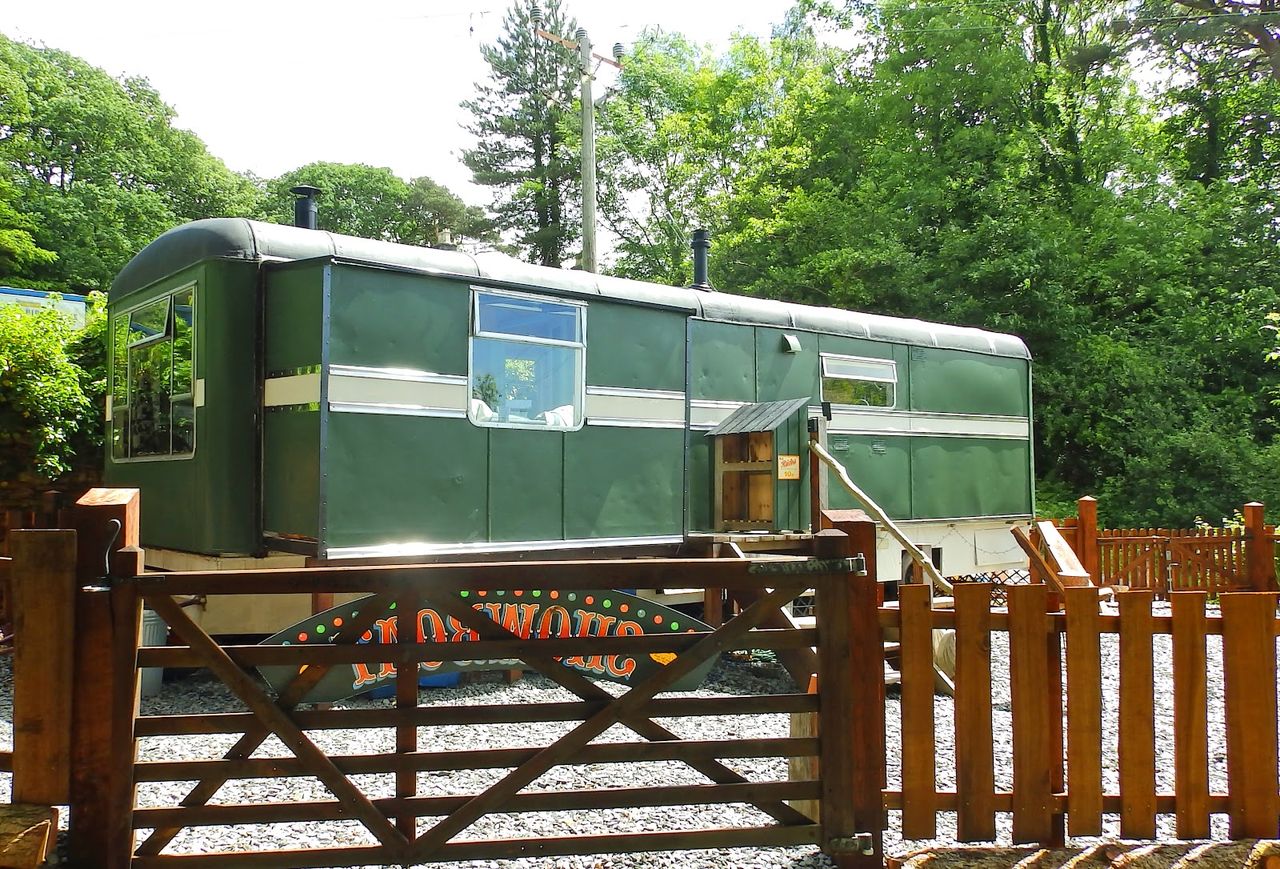 Showmans Wagon at Coed Cae