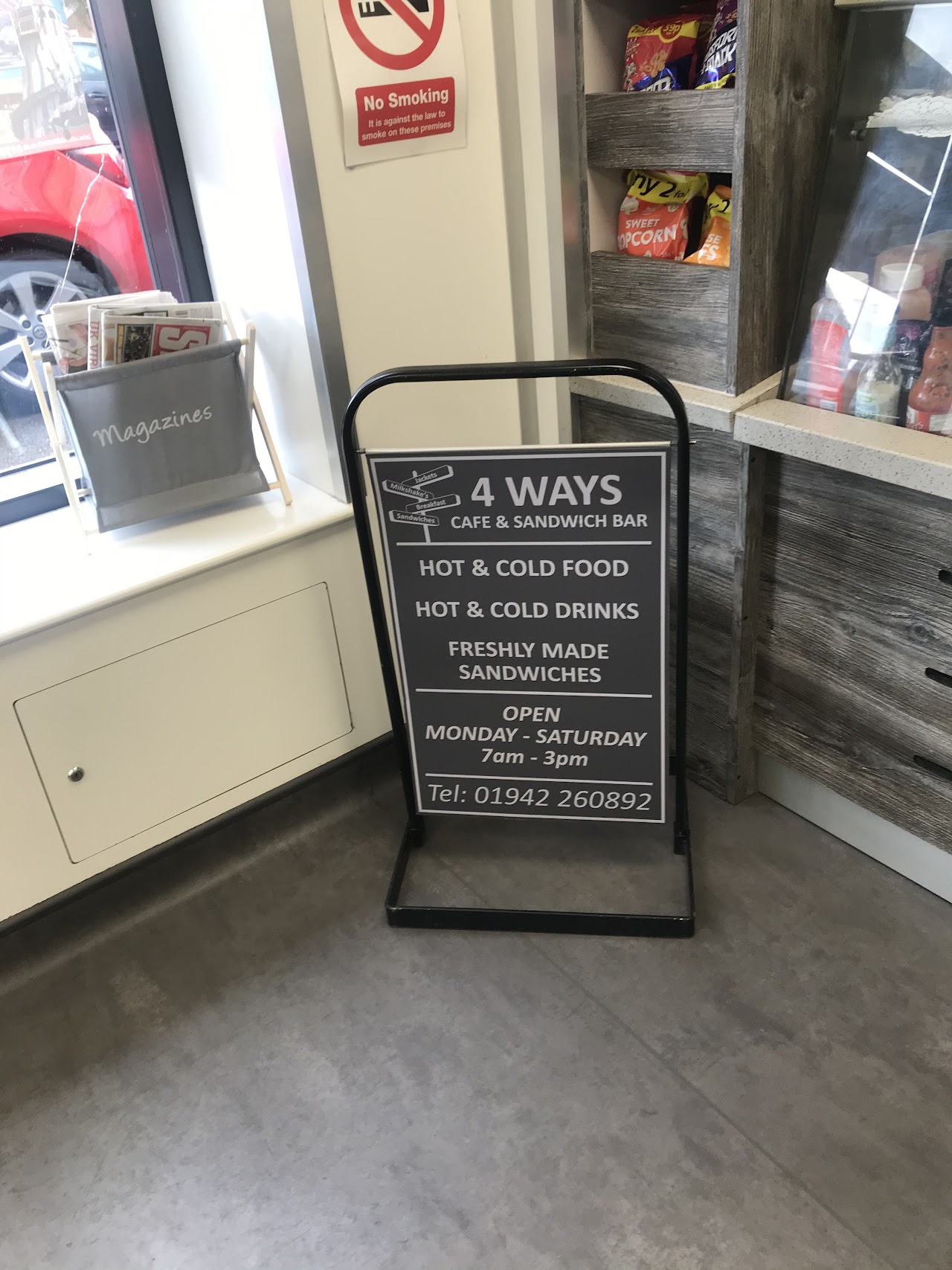 4 Ways Cafe and Sandwich Bar Ltd