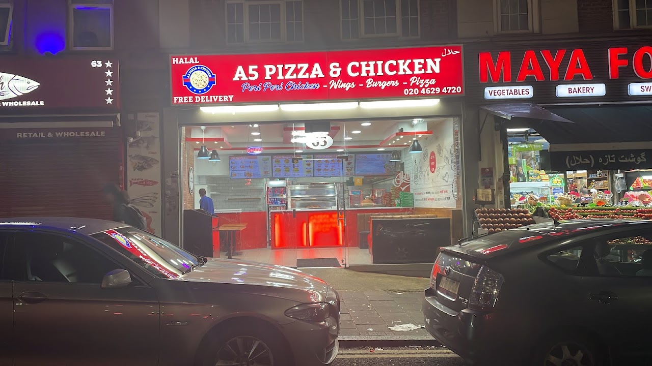A5 pizza & chicken