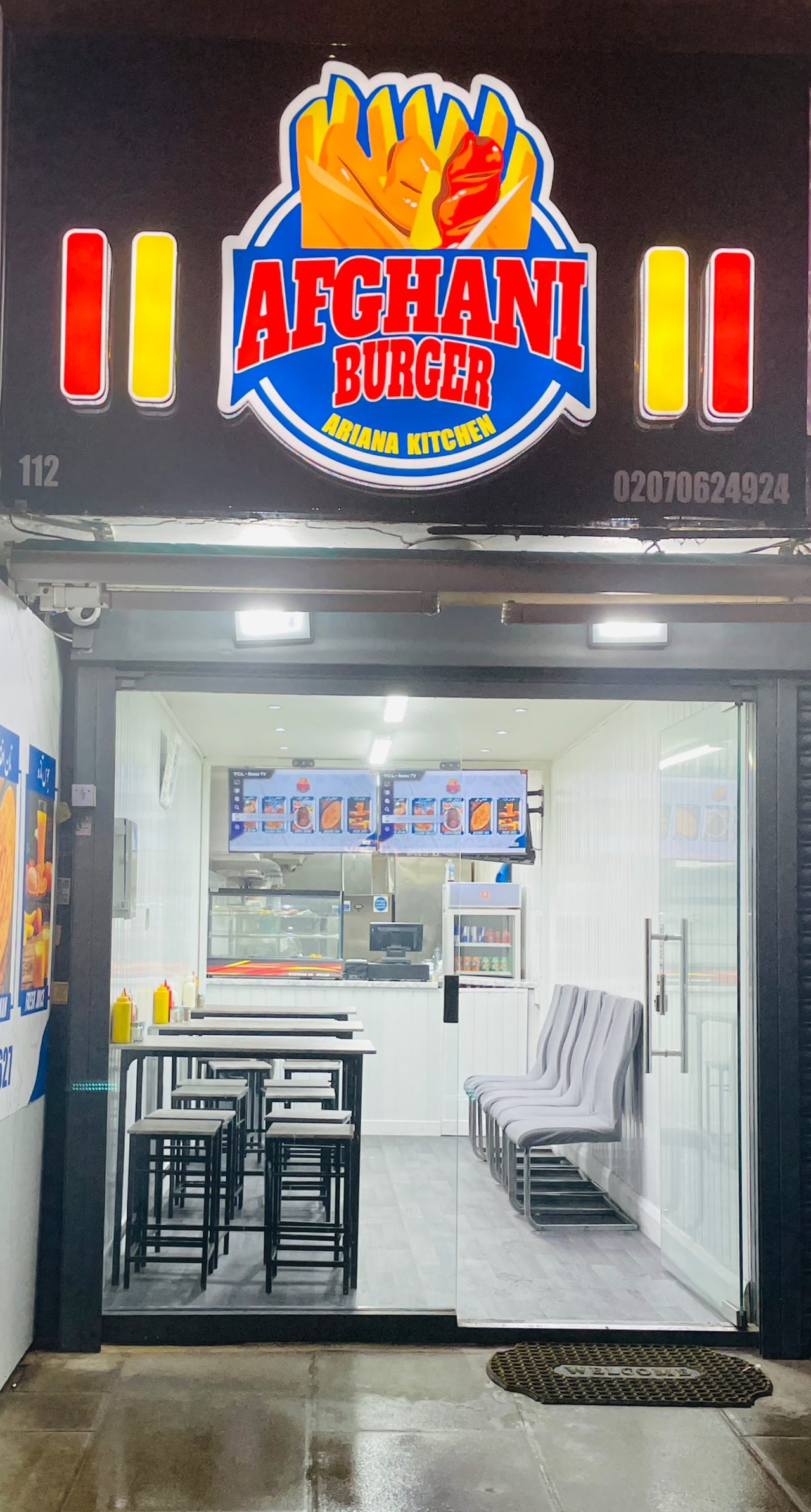 Afghani Burger