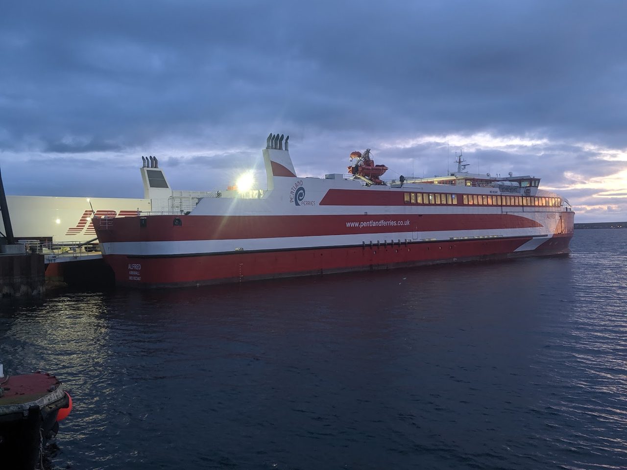 Alfred (Passenger/Cargo Ro-Ro Ferry), Pentland Ferries