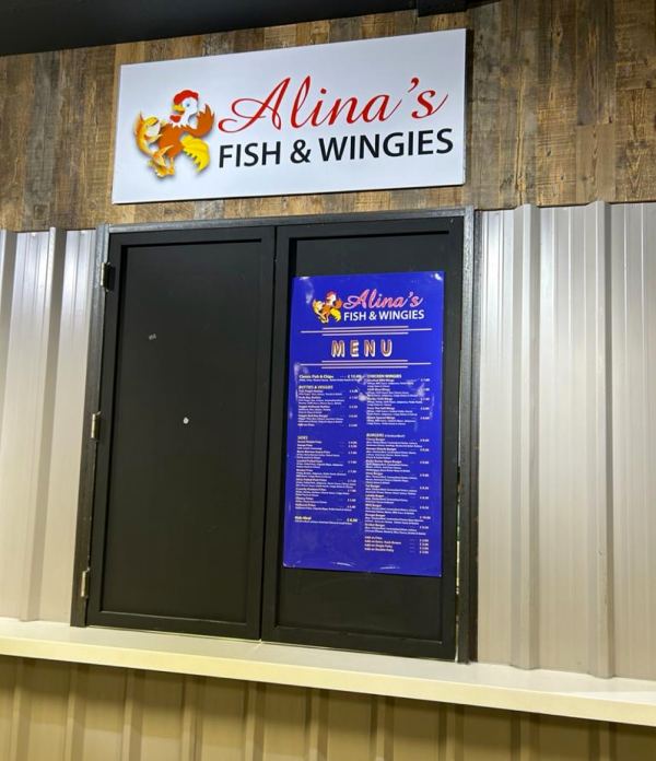 Alina's Fish & Wingies Limited/The Beefy Burger/Bird Burger