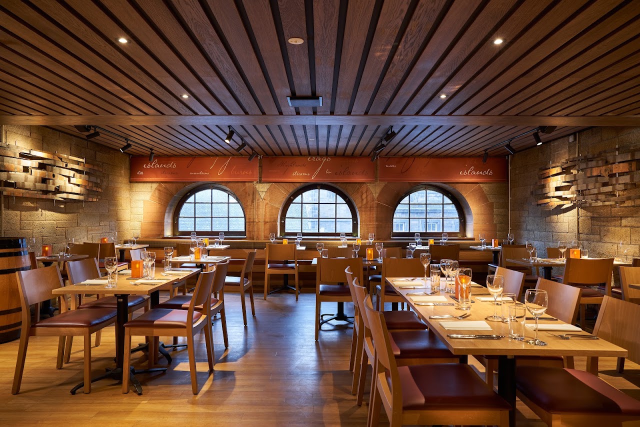 Amber Restaurant at The Scotch Whisky Experience