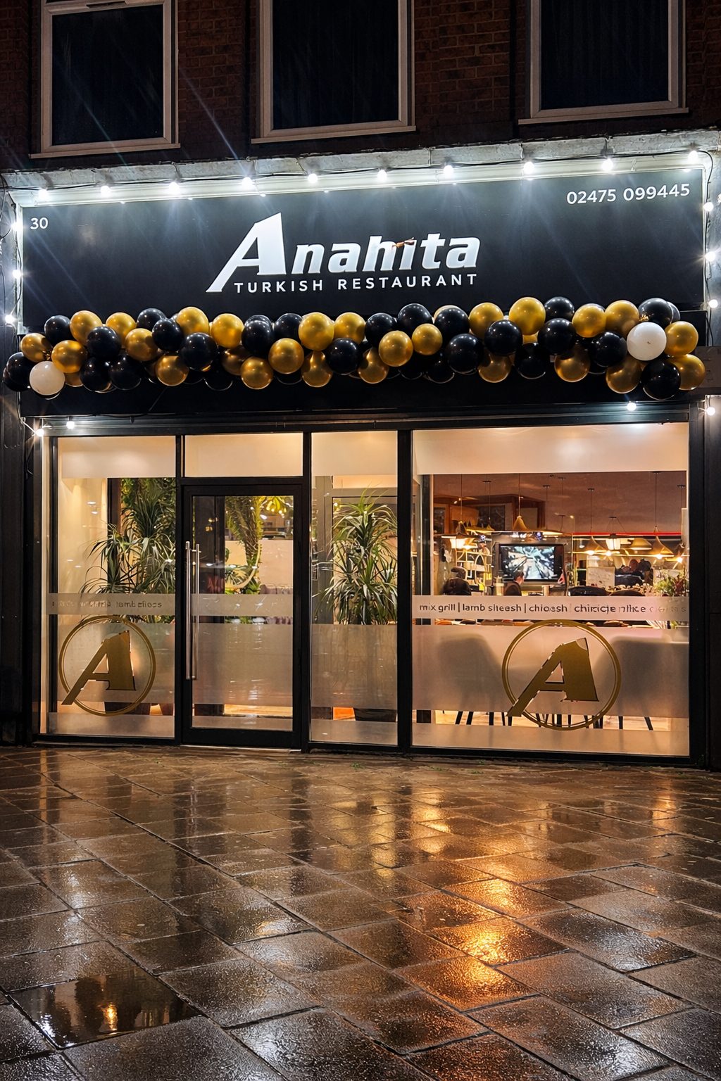 Anahita Turkish Restaurant Coventry