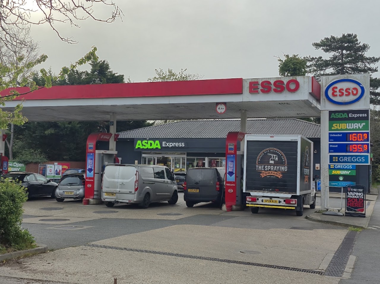 Asda Stores Ltd T/A Subway At Asda Express PFS Braywick
