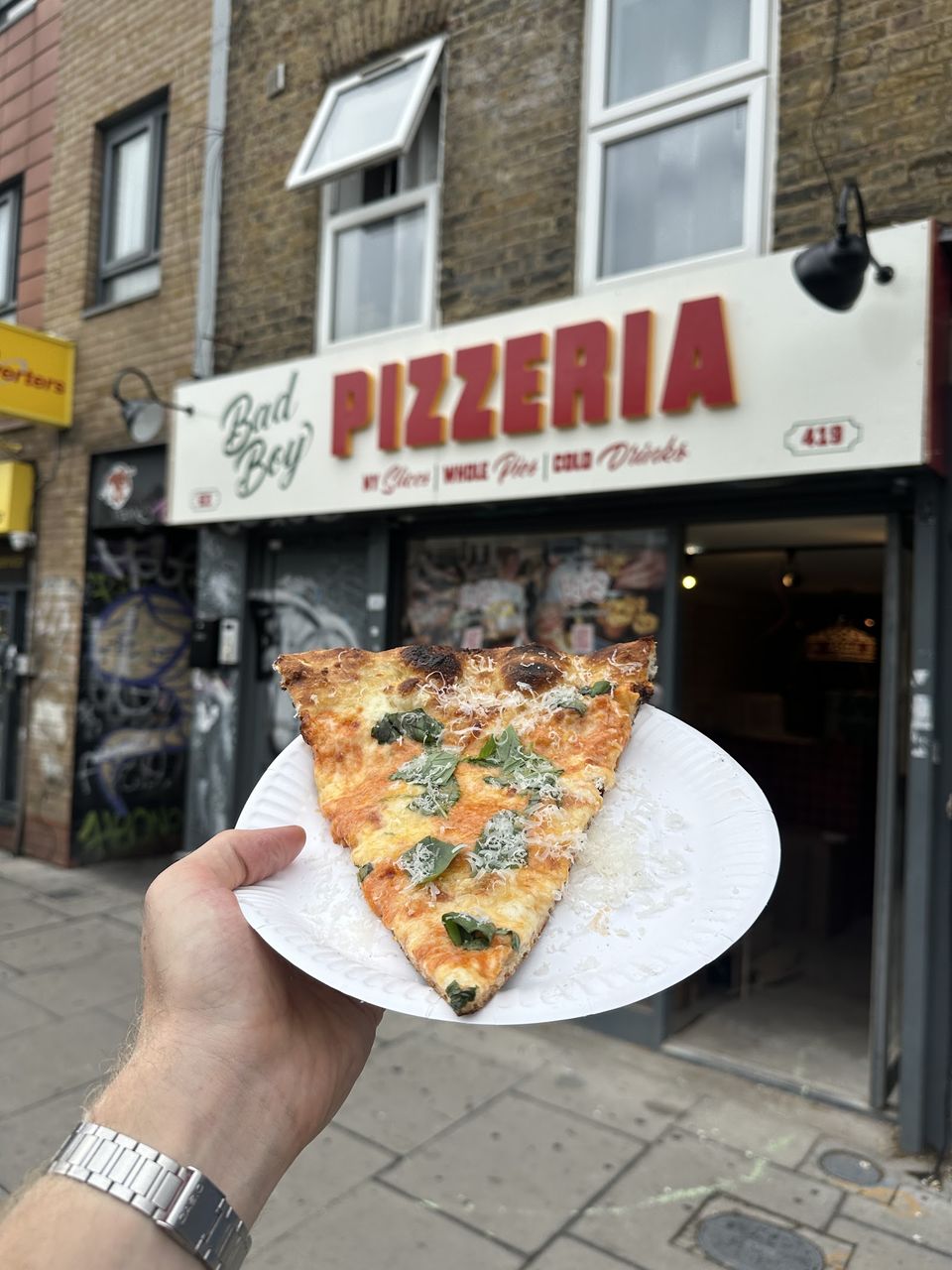 Bad Boy Pizza Society Bethnal Green
