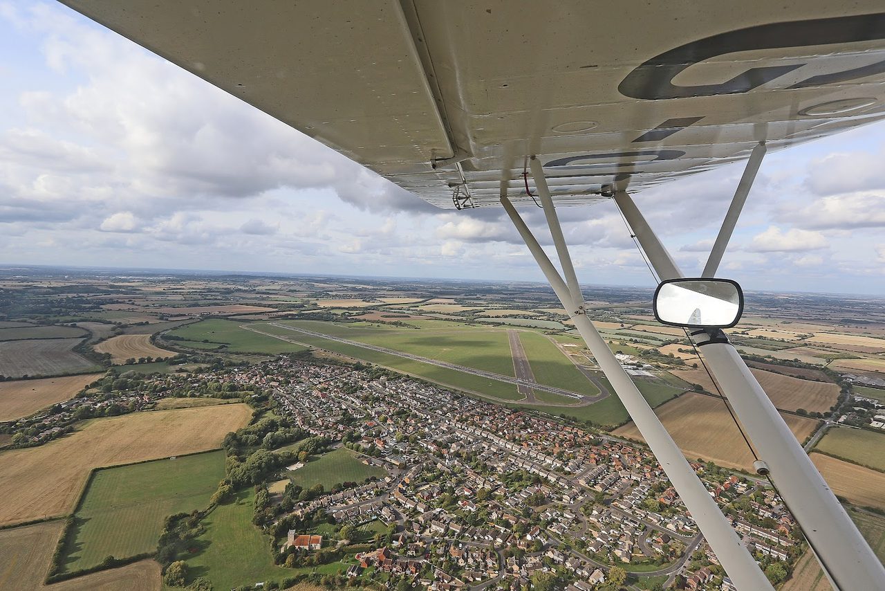 Bartlett Mitchell at Chalgrove Airfield