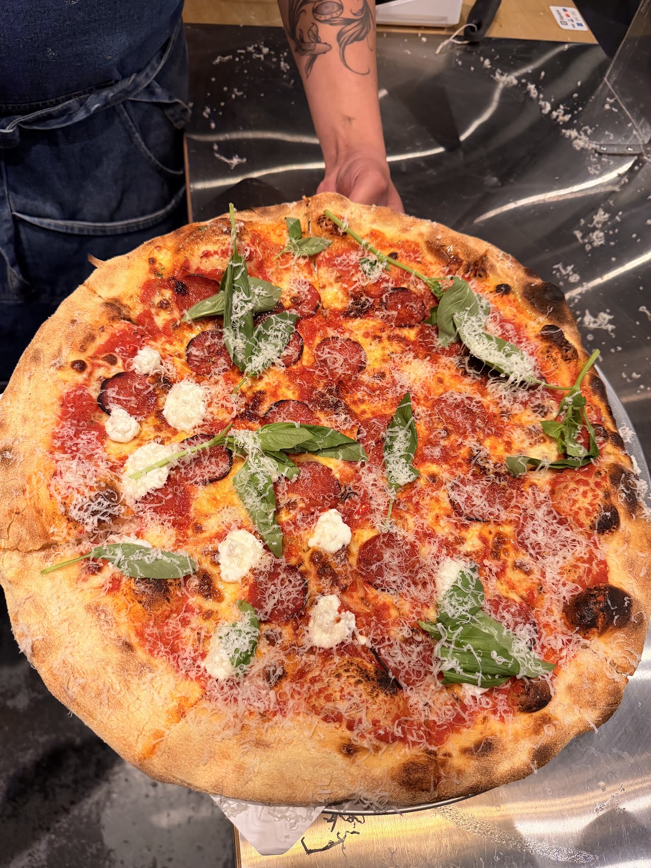 Beautiful Margherita -Holy Pepperoni - The Biriyani Club - Shawarma Lords