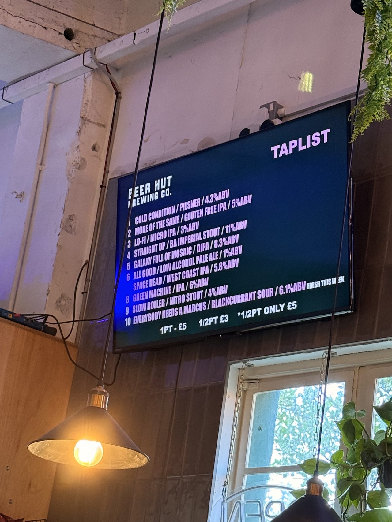 BEER HUT BREWING CO LTD