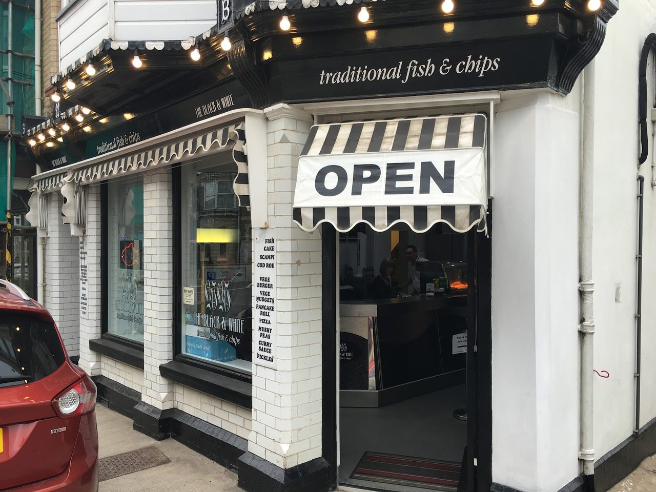 Black and White Cafe