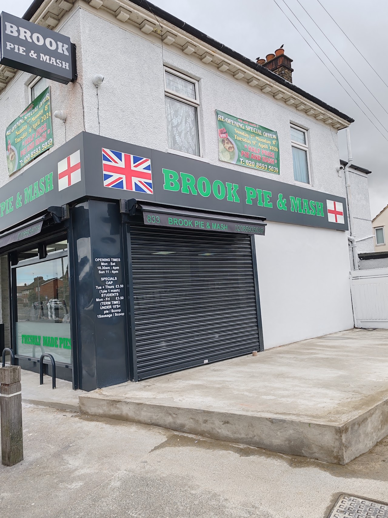 Brook Pie & Mash