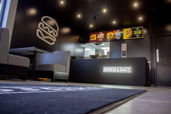 Burger and Sauce