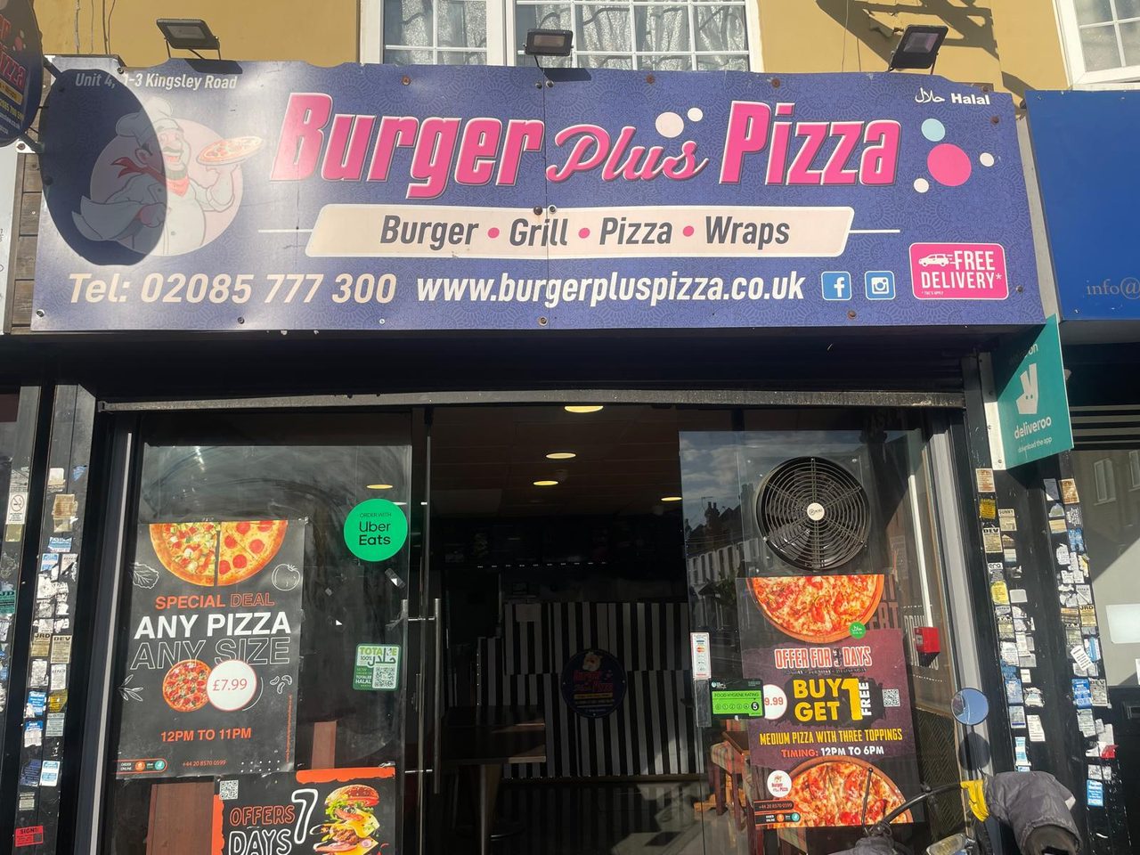 Burger Plus Pizza Ltd / Munchious Pizza
