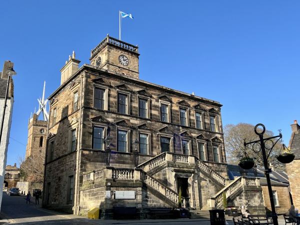 Cafe at The Burgh Halls