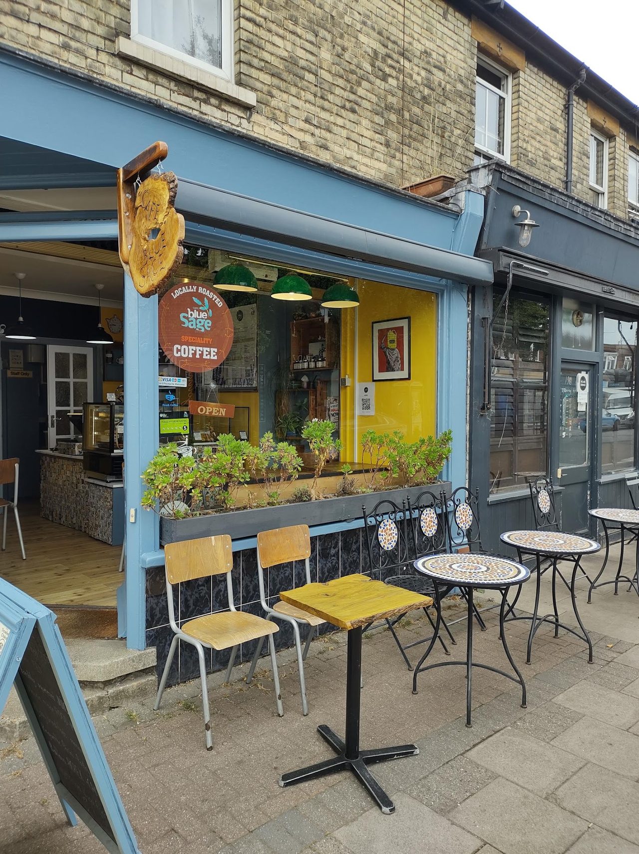 Cafe Blue Sage