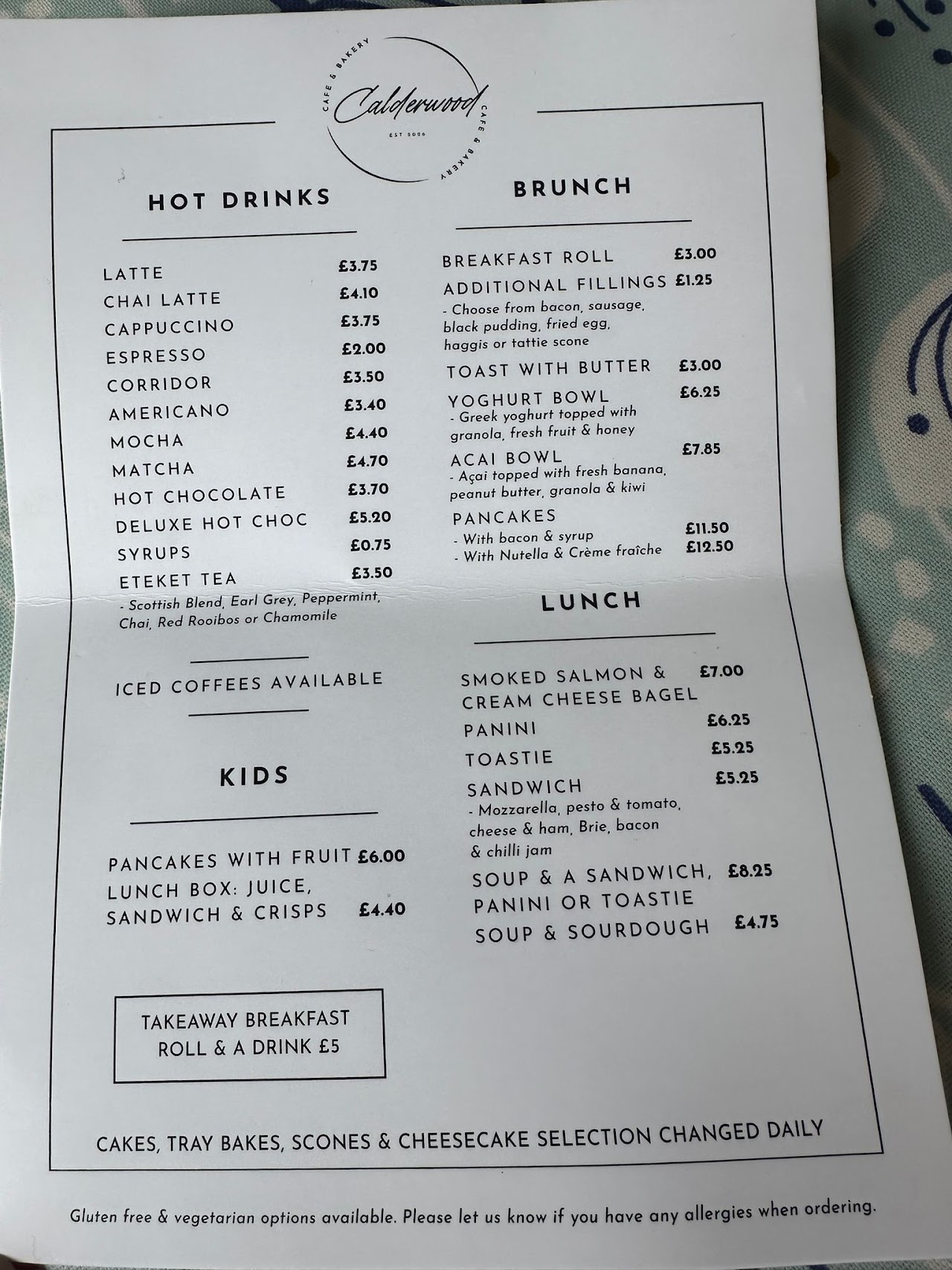 Calderwood Cafe & Bakery