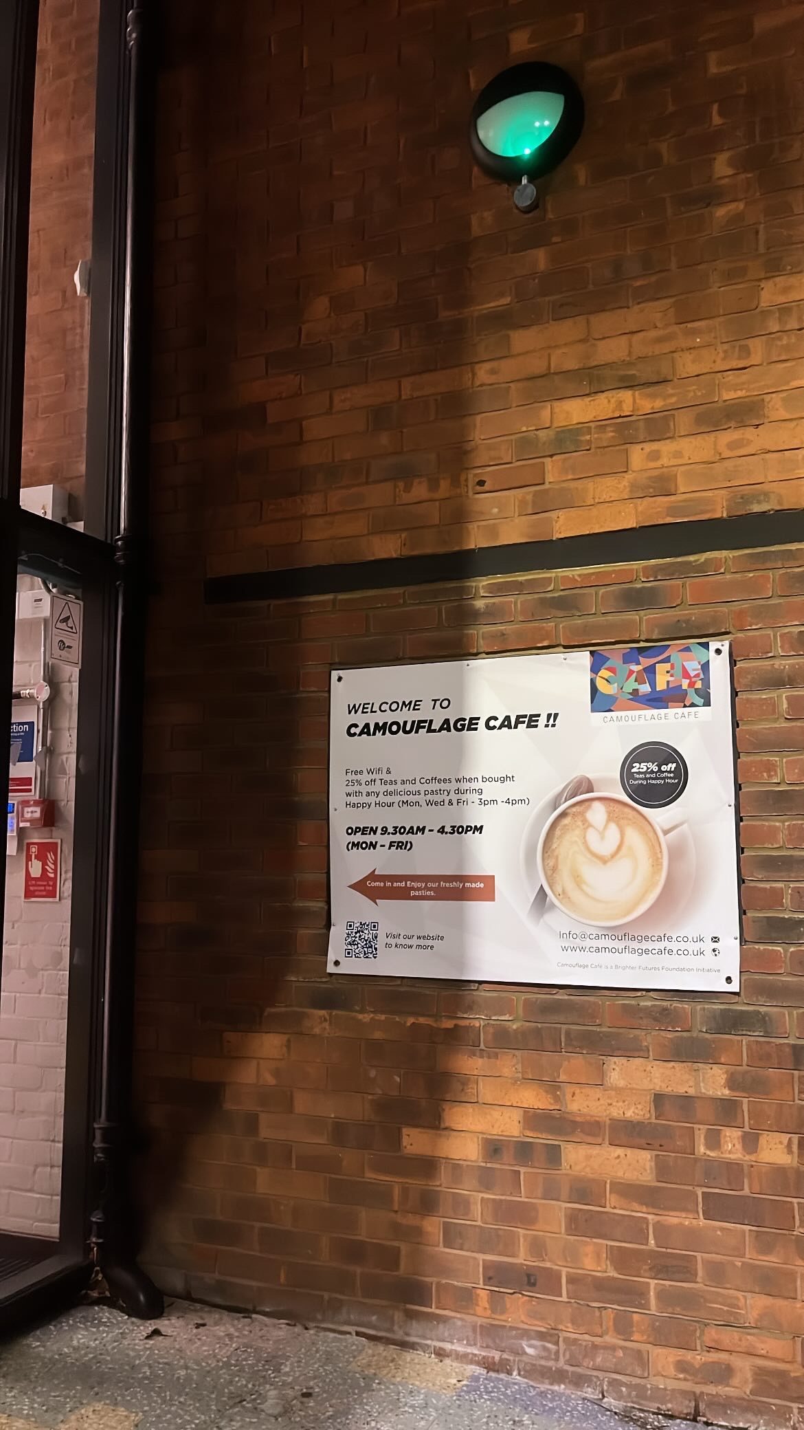 Camouflage Cafe