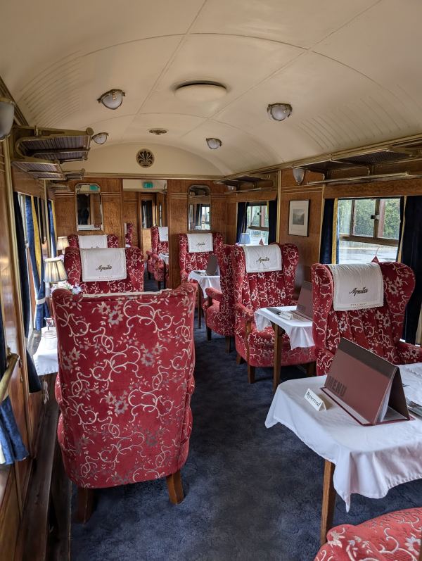 Carriages at Hewish