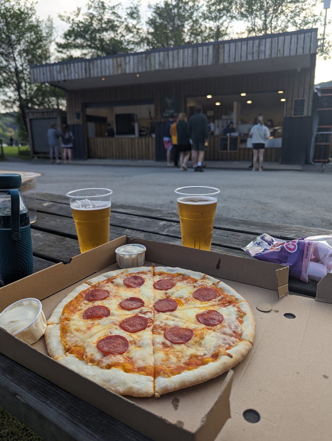 Cegin Gwynant Pizzas @ Llyn Gwynant Campsite