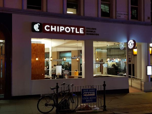 Chipotle Charing Cross Road