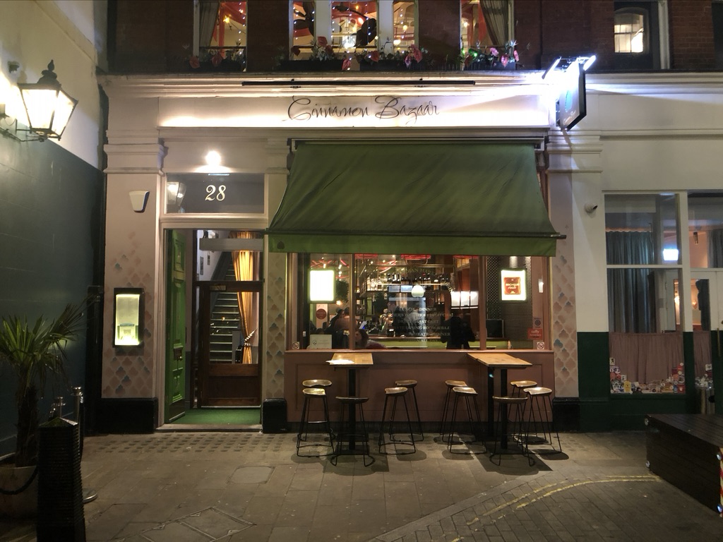 Cinnamon Bazaar Covent Garden