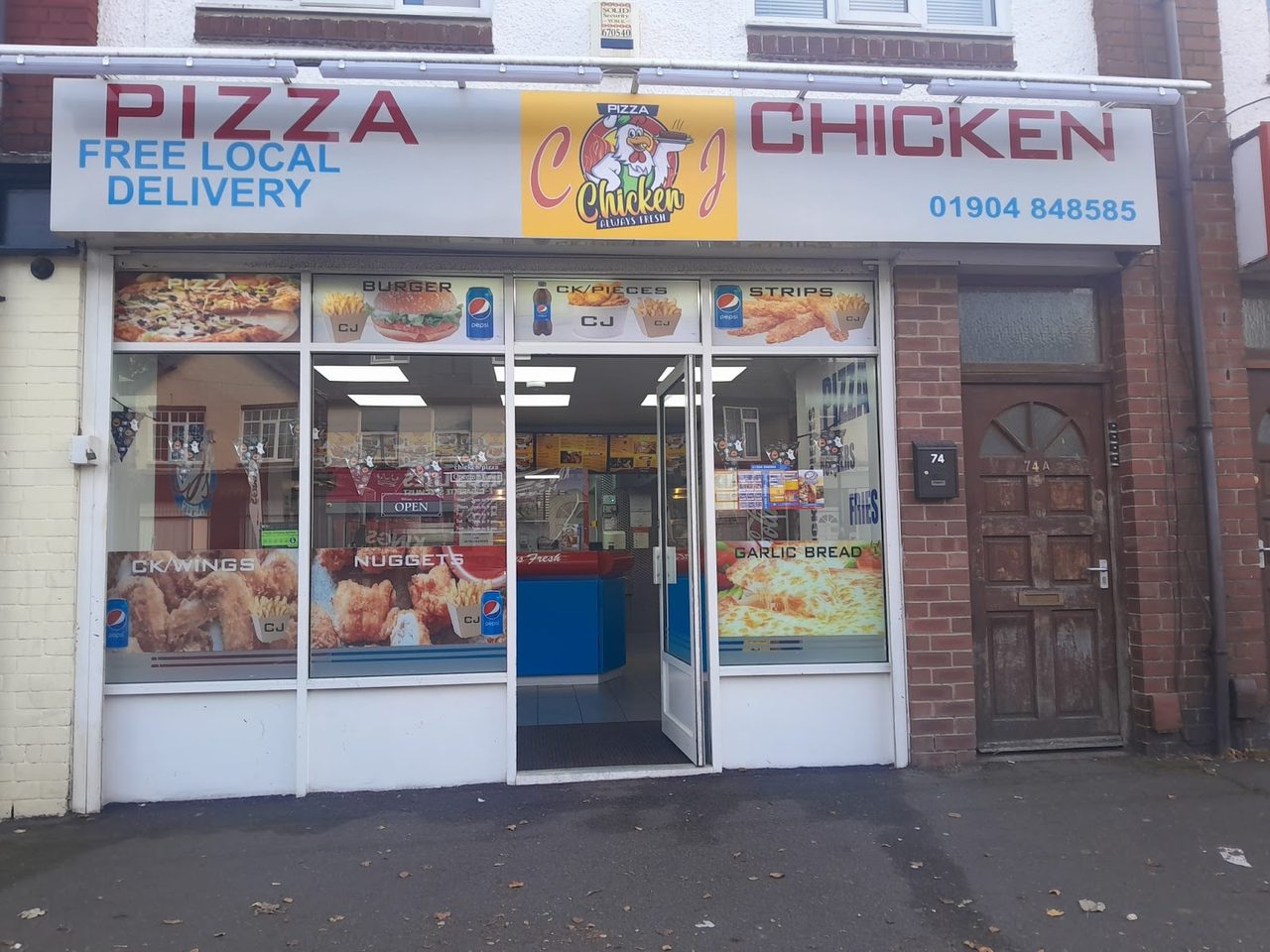 CJs Chicken and Pizza
