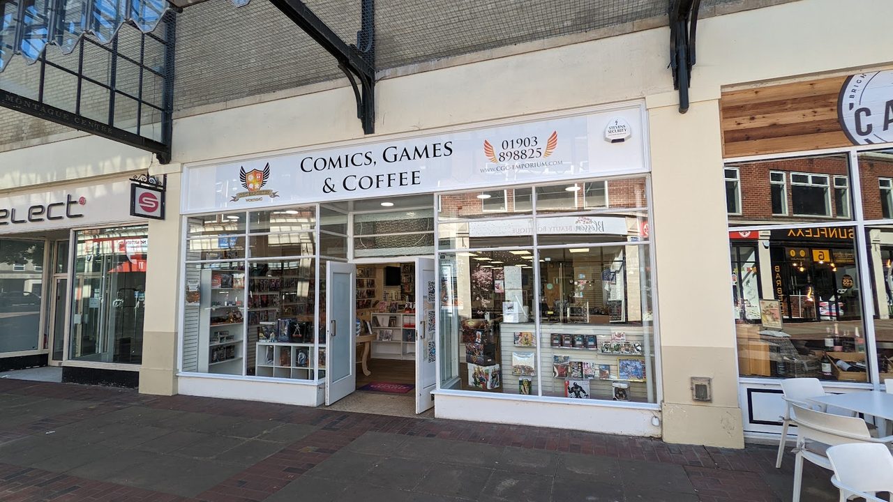 Comics Games And Coffee Worthing