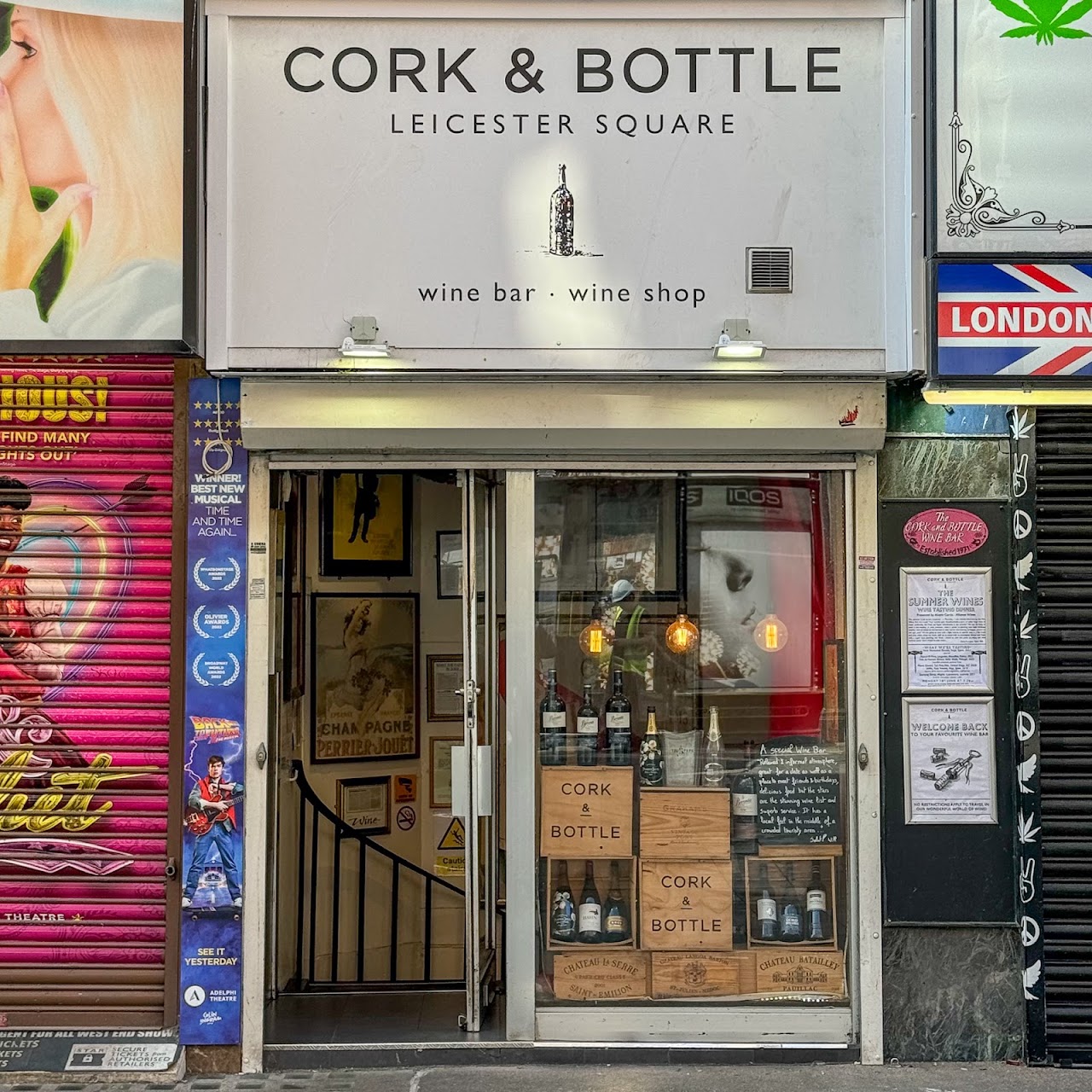 Cork & Bottle Wine Bar Leicester Square