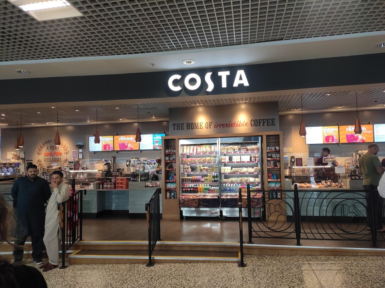 Costa, Arrivals Landside