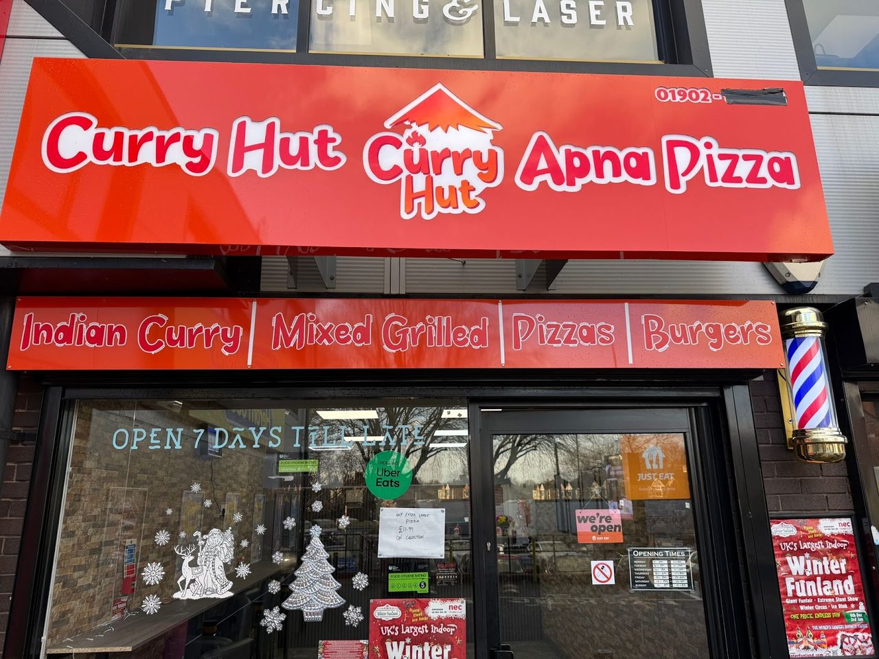 Curry Hut & Apna Pizza
