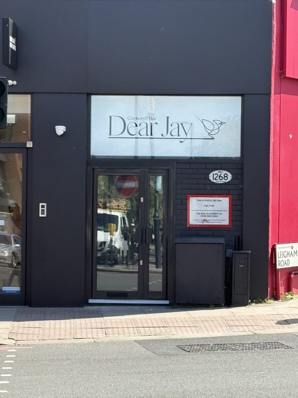 Dear Jay - Cookery And Bar