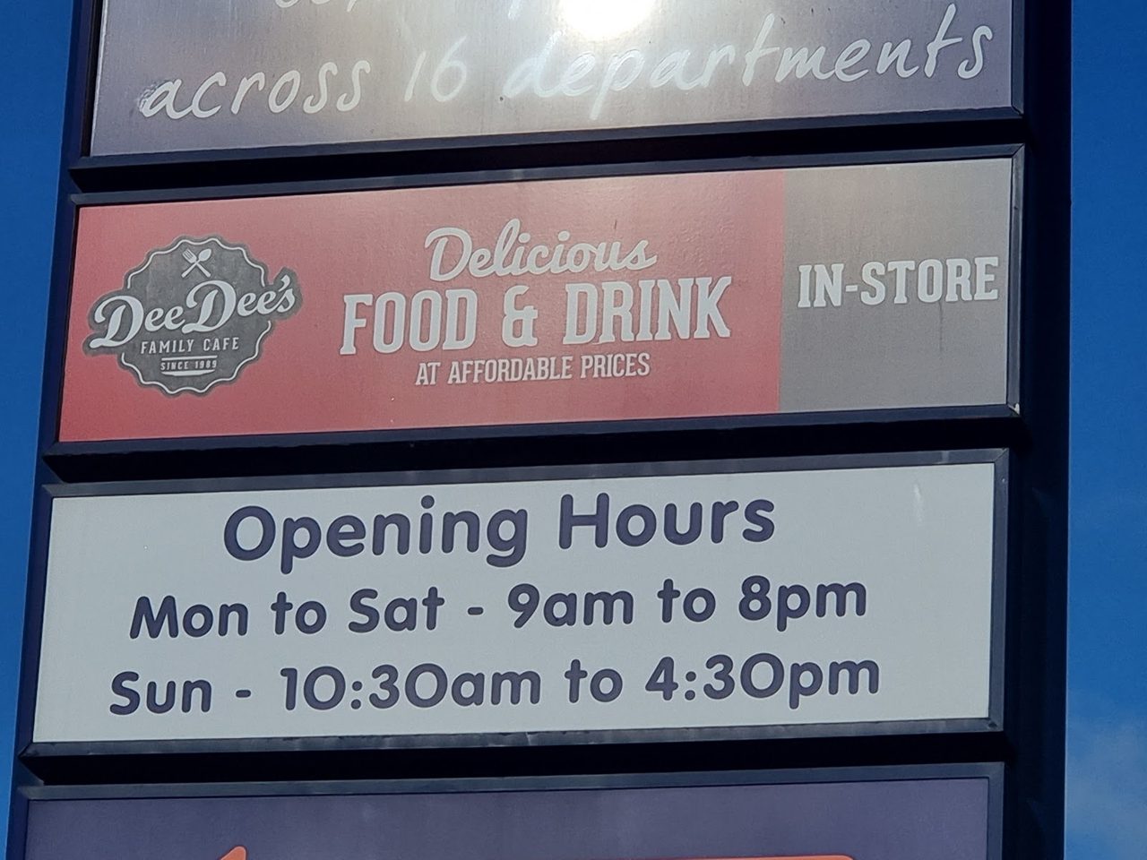 Dee Dee's Cafe at The Range