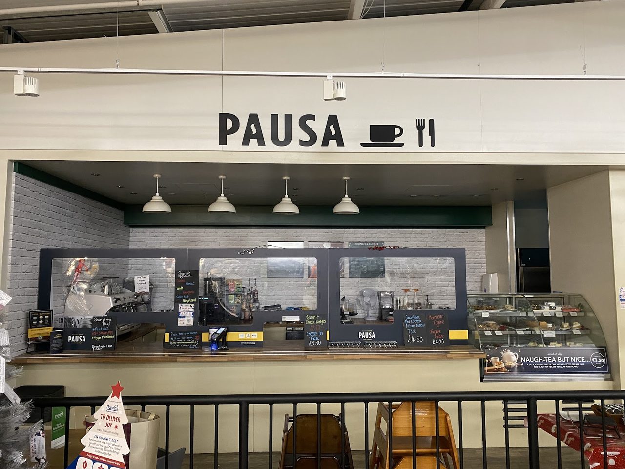 Dunelm Mill/Pausa Coffee Shop